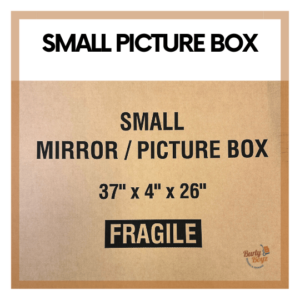 Small Mirror & Picture Box - Reliable Protection for Fragile Art and Mirrors
